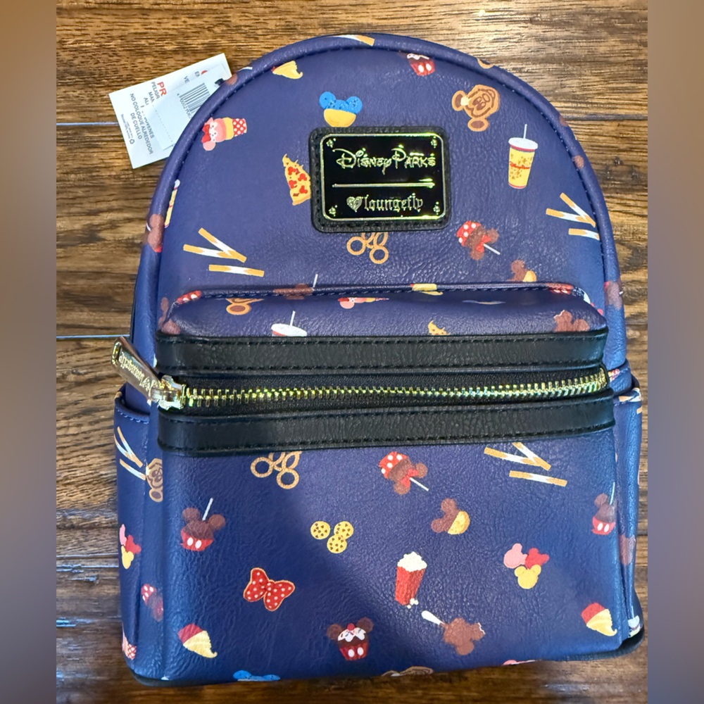 RARE Loungefly Disney Parks Food Treats Backpack NEW WITH TAGS